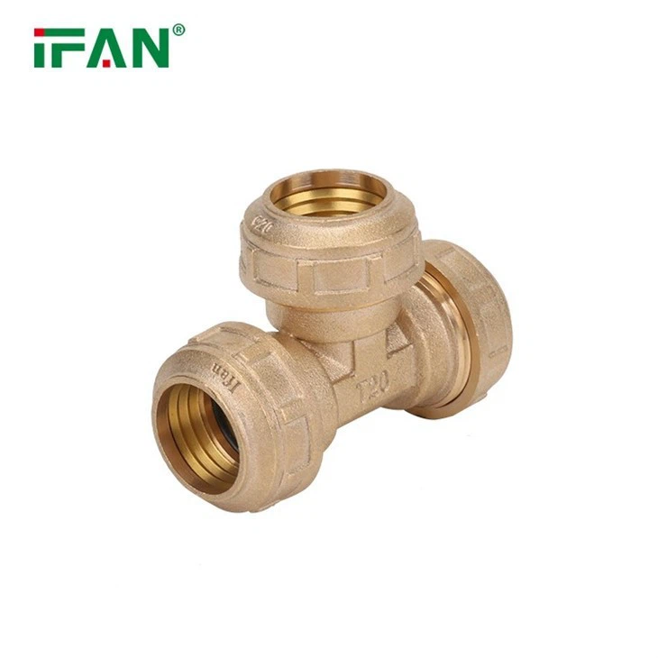 IFAN Brass PE Tee