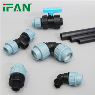Dirab segondè estanda HDPE Fittings
