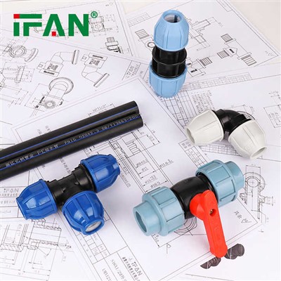 PE100 HDPE tiyo PP Fittings